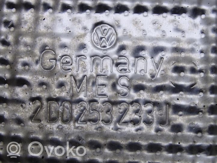 Volkswagen II LT Osłona termiczna rury wydechowej 2D0253233J