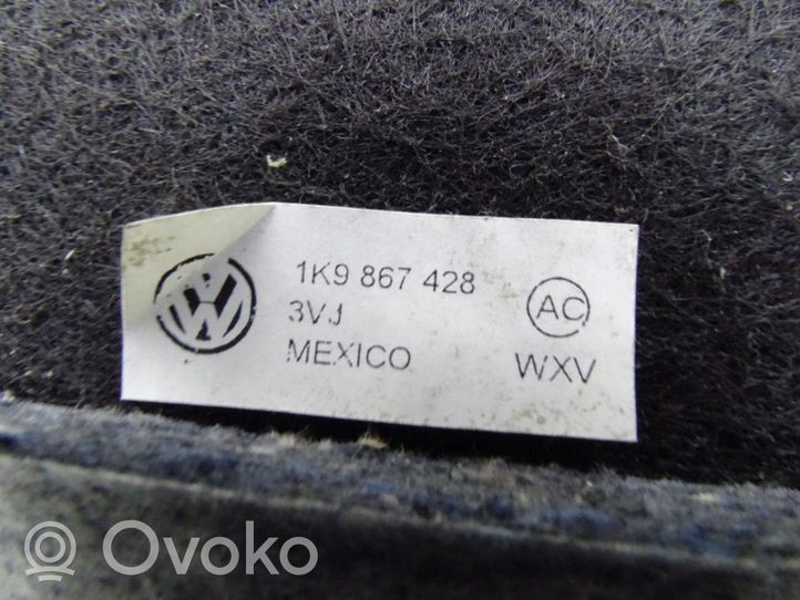 Volkswagen Golf V Boczek / Tapicerka / bagażnika 1K9867428