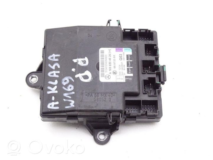 Mercedes-Benz A W169 Unité de commande module de porte A1698204626