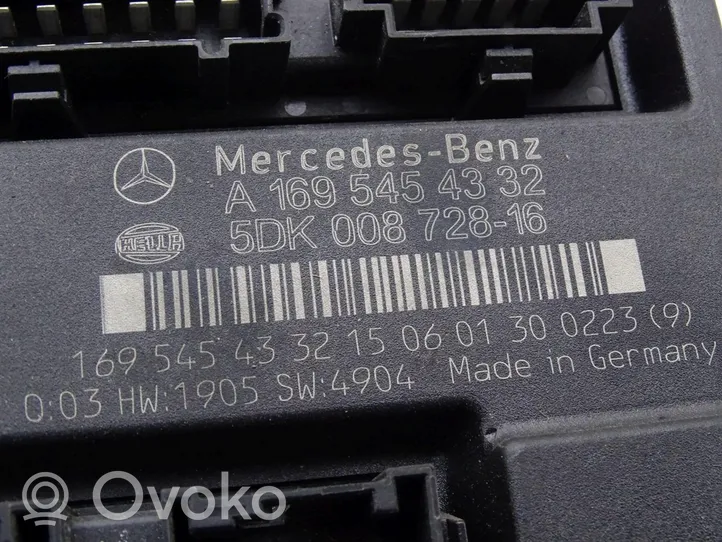 Mercedes-Benz A W169 Jednostka sterowania SAM A1695454332