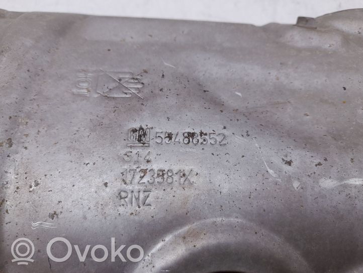 Opel Astra K Katalysaattori/FAP/DPF-hiukkassuodatin 