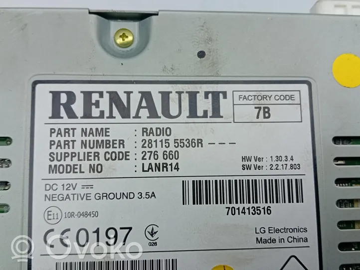Renault Talisman Panel / Radioodtwarzacz CD/DVD/GPS 