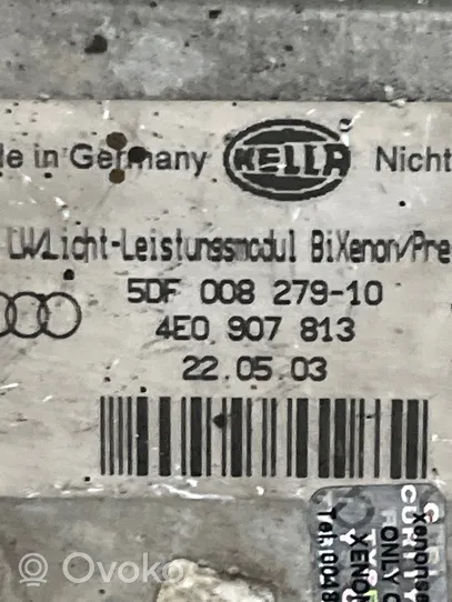 Audi A8 S8 D3 4E Modulo di zavorra faro Xenon 4E0907813