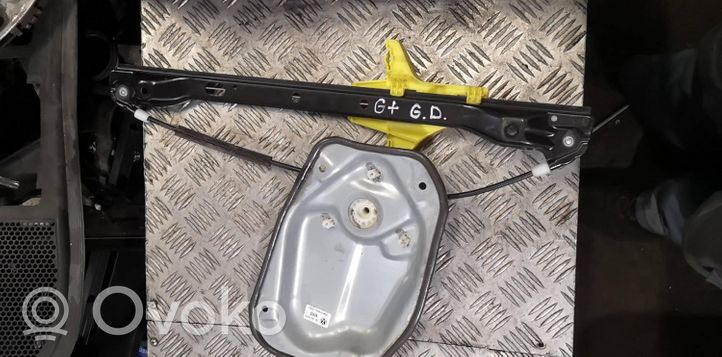 Volkswagen Golf Plus Rear window lifting mechanism without motor 