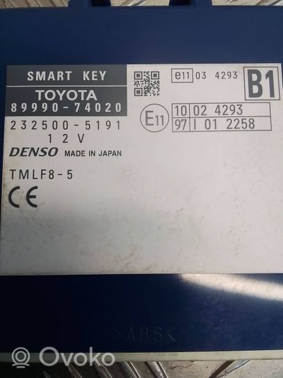 Toyota iQ Kruīza kontroles vadības bloks 8999074020