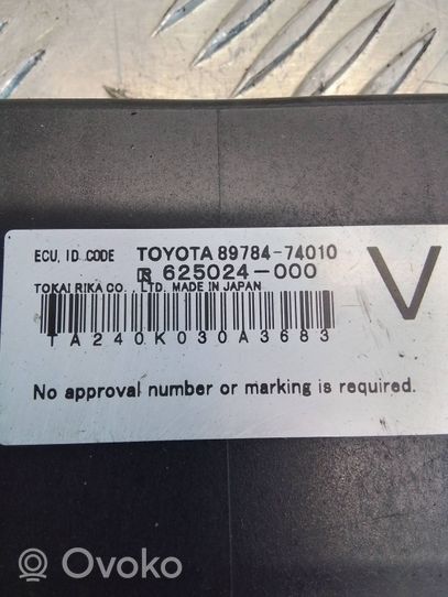 Toyota iQ Ajonestolaitteen ohjainlaite/moduuli 8978474010