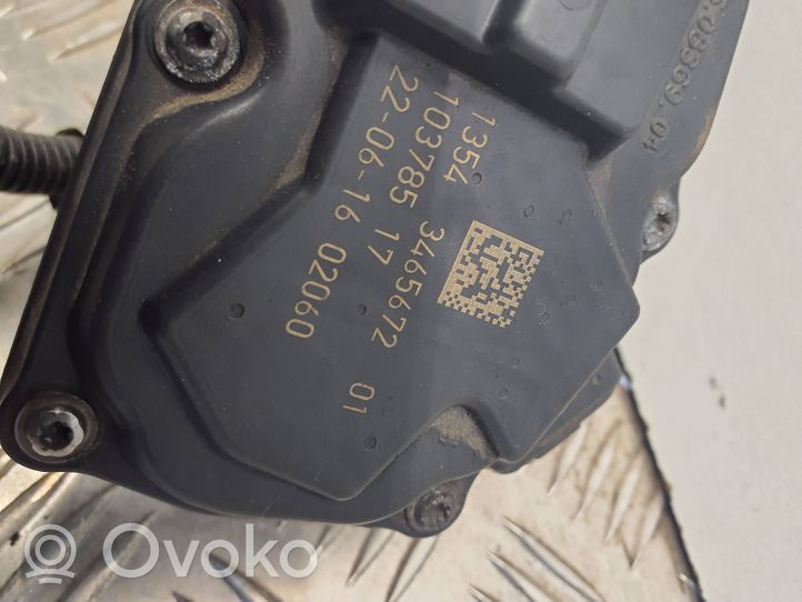 Toyota Avensis T270 Throttle valve 10378517