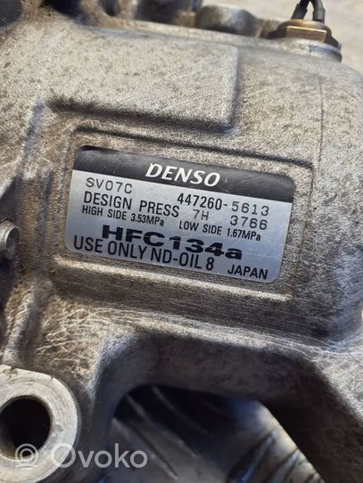 Daihatsu Terios Ilmastointilaitteen kompressorin pumppu (A/C) 4472605613