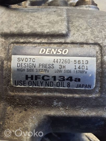 Daihatsu Terios Ilmastointilaitteen kompressorin pumppu (A/C) 4472605613