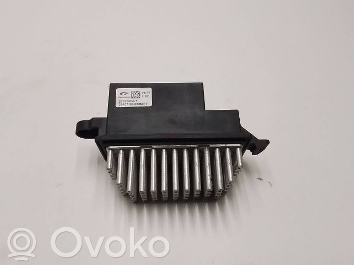 2776100A26 Nissan Qashqai Heater blower motor/fan resistor, 50.00 € RRR