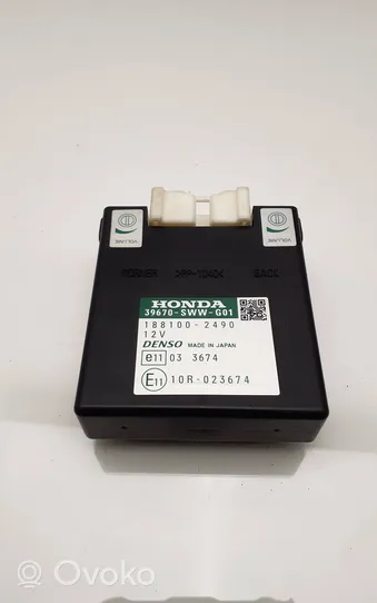 Honda CR-V Pysäköintitutkan (PCD) ohjainlaite/moduuli 39670SWWG01