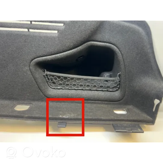 Audi A4 S4 B9 Dolny panel schowka koła zapasowego 8W5863880C