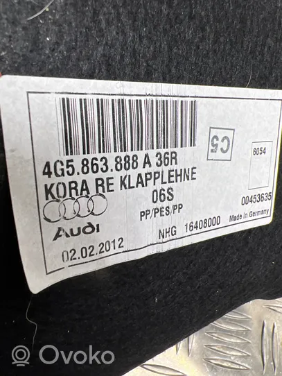 Audi A6 C7 seitliche Verkleidung Kofferraum 4G5863888A