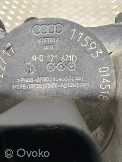 Audi A6 C7 Pompa cyrkulacji / obiegu wody 4H0121671D