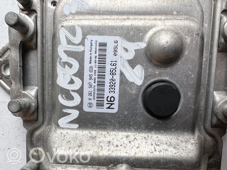 Opel Agila A Komputer / Sterownik ECU i komplet kluczy 0261S07945-