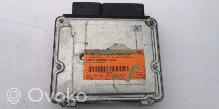 Opel Astra F Kit centralina motore ECU e serratura 0281016735-