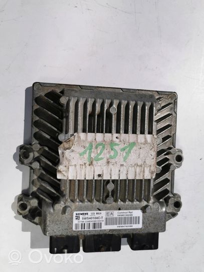 Peugeot 307 Kit calculateur ECU et verrouillage 5WS40104C-T