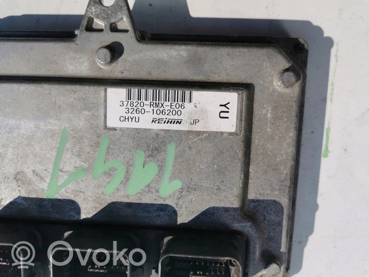 Honda Civic Kit calculateur ECU et verrouillage 37820-RMX-E06-