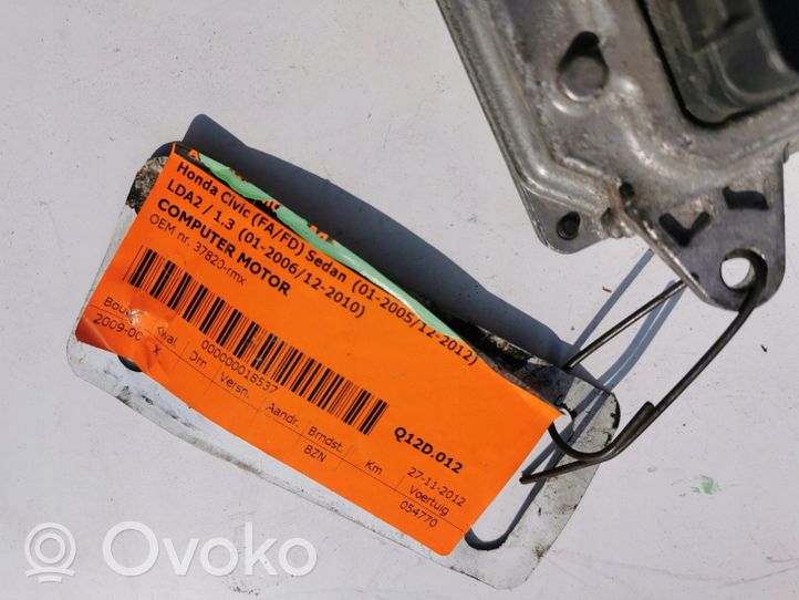 Honda Civic Kit centralina motore ECU e serratura 37820-RMX-E06-