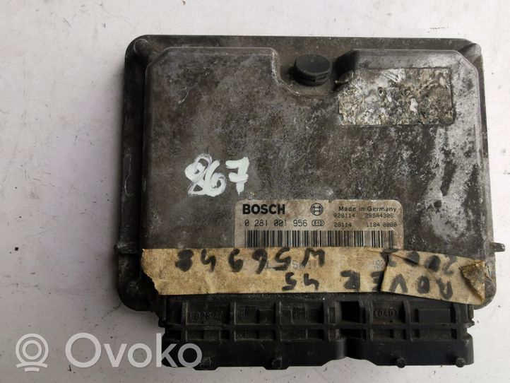 Rover 45 Kit calculateur ECU et verrouillage 0281001956