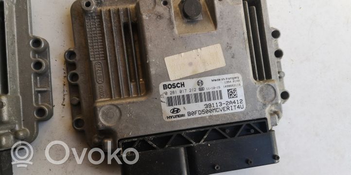 Hyundai i30 Aizdedzes ECU komplekts 39113-2A412