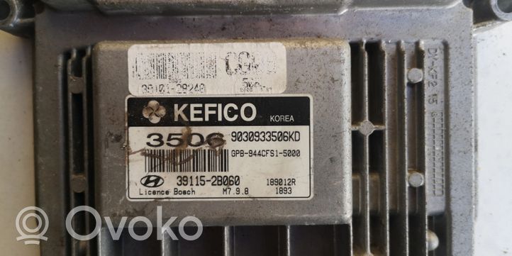 KIA Venga Kit calculateur ECU et verrouillage 39115-2B060