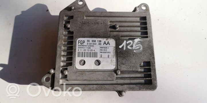 Opel Vectra A Komputer / Sterownik ECU i komplet kluczy 5WK91105