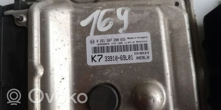 Suzuki Swift Kit centralina motore ECU e serratura 0261S07288