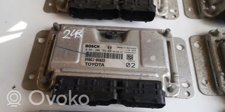 Toyota Aygo AB10 Kit centralina motore ECU e serratura 0261208702