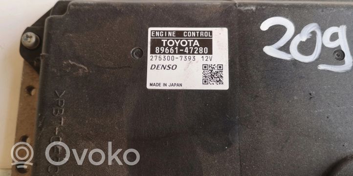 Toyota Prius (XW10) Kit calculateur ECU et verrouillage 89661-47280