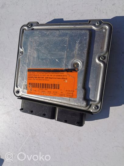 Opel Astra F Kit centralina motore ECU e serratura 0281016735