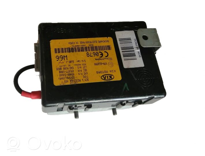 KIA Sportage Kit calculateur ECU et verrouillage 95400-3U661