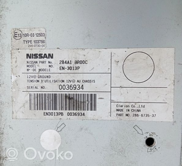 Nissan Qashqai Modulo di controllo comandi vocali 284A1BR00C