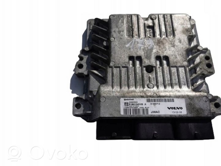 Volvo V40 Kit centralina motore ECU e serratura 31355712--