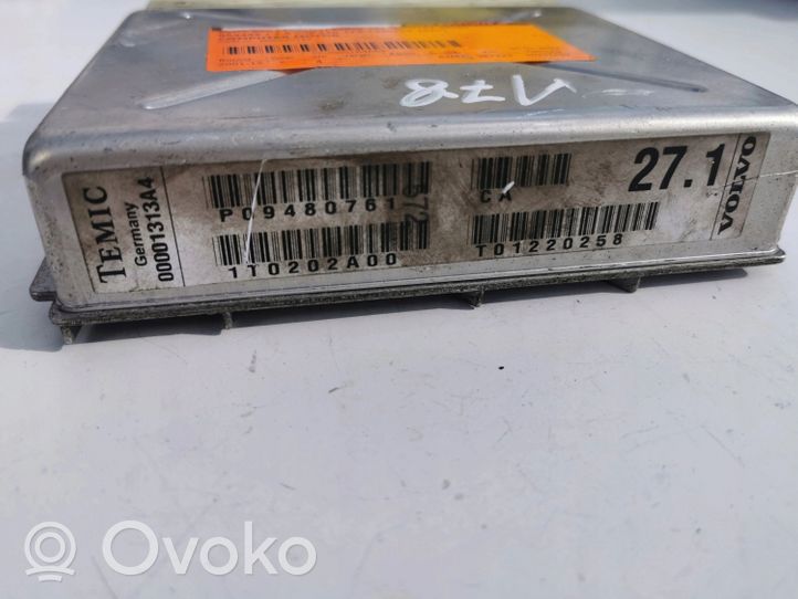 Volvo S60 Kit centralina motore ECU e serratura P09480761