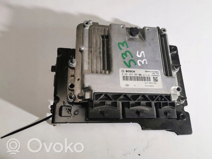 Renault Kangoo I Kit centralina motore ECU e serratura 0281032885-