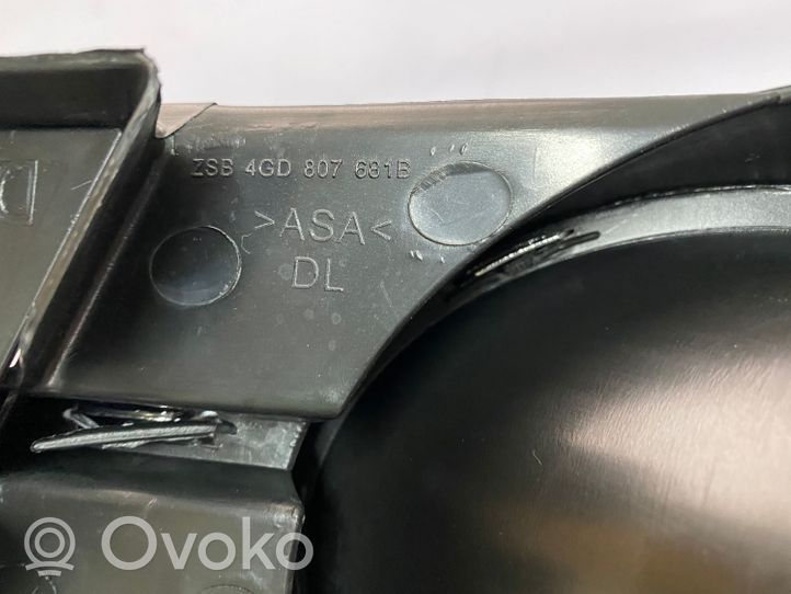 Audi A6 S6 C7 4G Pretmiglas luktura dekoratīvais režģis 4GD807681B