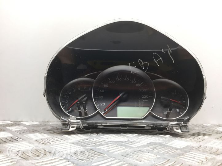 Toyota Verso-S Tachimetro (quadro strumenti) 8380052Z31