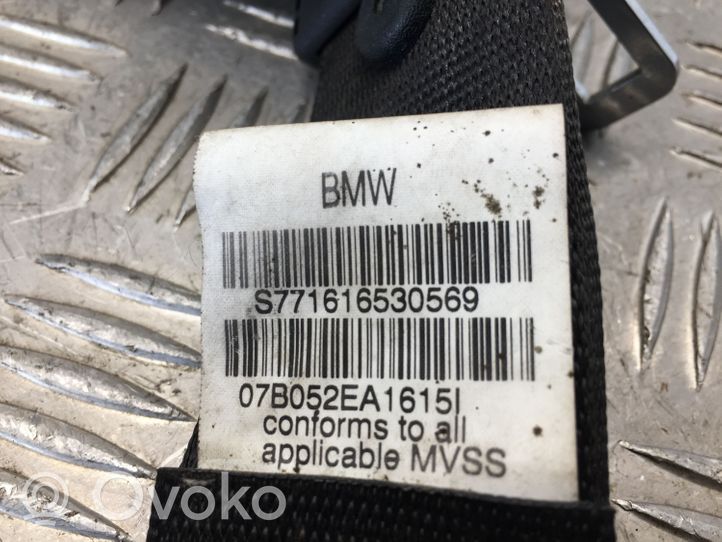 BMW X5 E70 Pas bezpieczeństwa trzeciego rzędu 606346001A