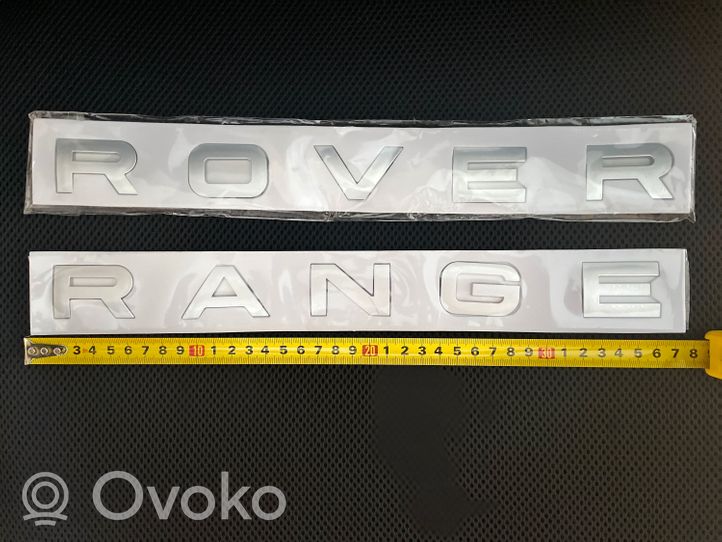 Land Rover Range Rover L405 Valmistajan merkki/mallikirjaimet RANGEROVER