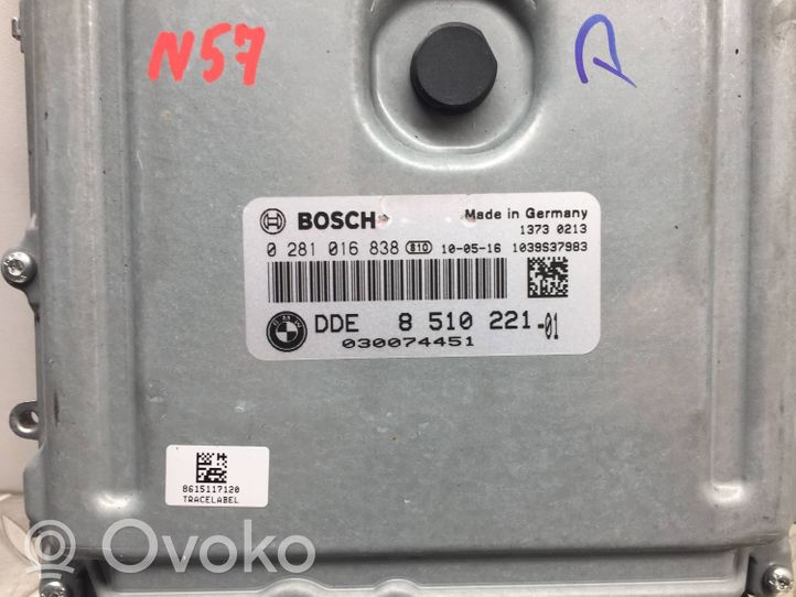 BMW 3 E90 E91 Calculateur moteur ECU 8510221