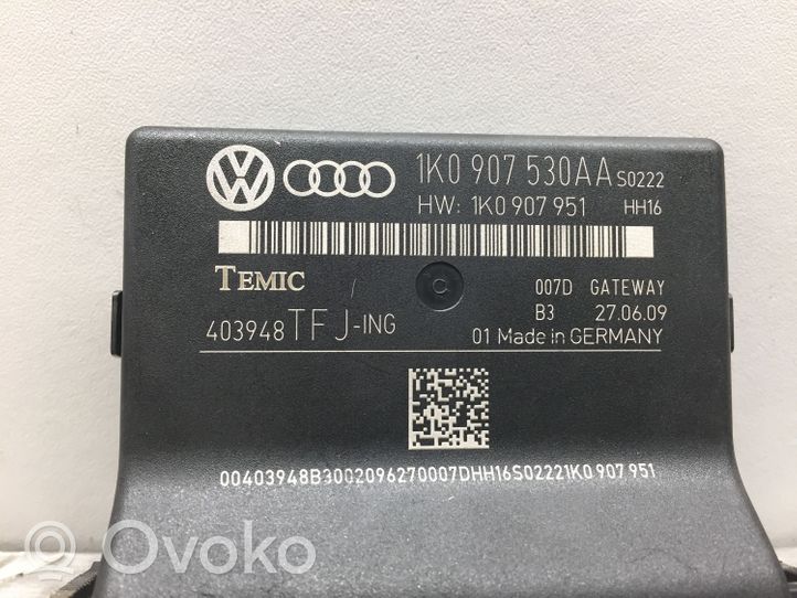 Volkswagen Golf VI Väylän ohjainlaite 1K0907530AA