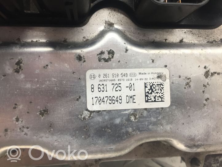 BMW 4 F32 F33 Juego de cerradura y set ECU del motor 8631725