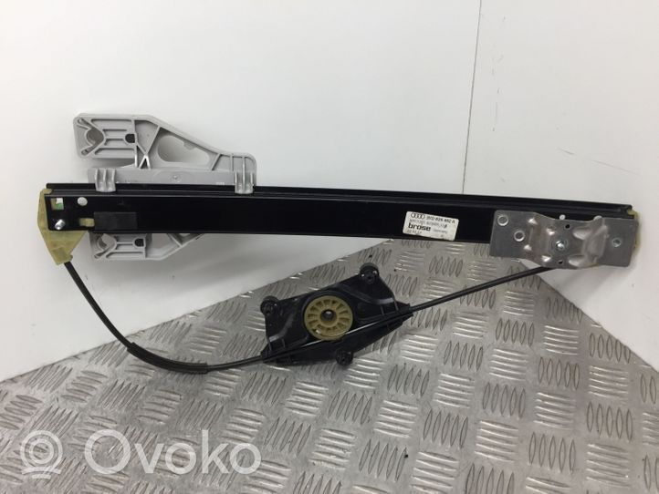 Audi A4 S4 B8 8K Mechanizm podnoszenia szyby tylnej bez silnika 8K0839462A