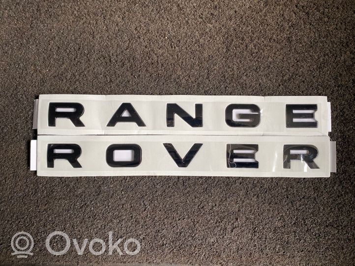 Land Rover Range Rover Velar Valmistajan merkki/mallikirjaimet 