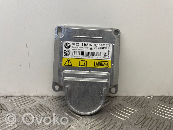 BMW 3 GT F34 Airbag control unit/module 6868253