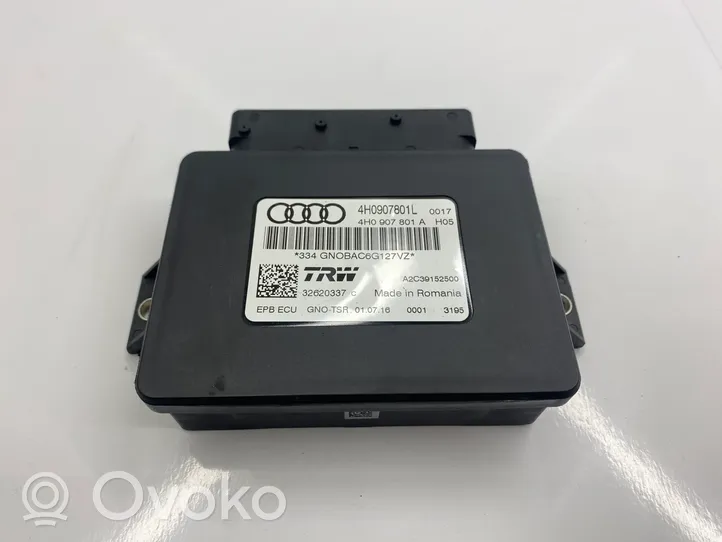 Audi A7 S7 4G Modulo di controllo del freno a mano 4H0907801L
