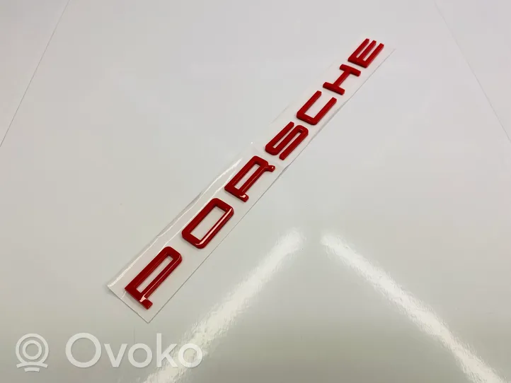 Porsche Cayenne (92A) Emblemat / Znaczek tylny / Litery modelu 
