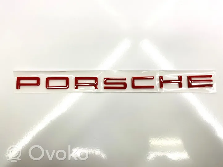Porsche Boxster 982 Valmistajan merkki/mallikirjaimet 