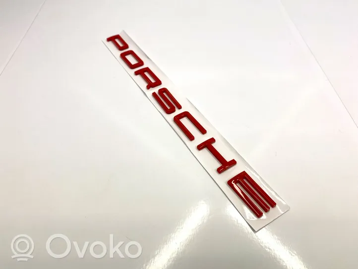 Porsche 911 992 Logo, emblème de fabricant 